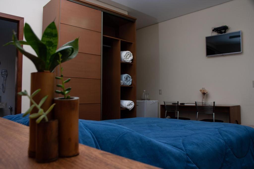 פראדוס Apart Hotel Agua Limpa מראה חיצוני תמונה